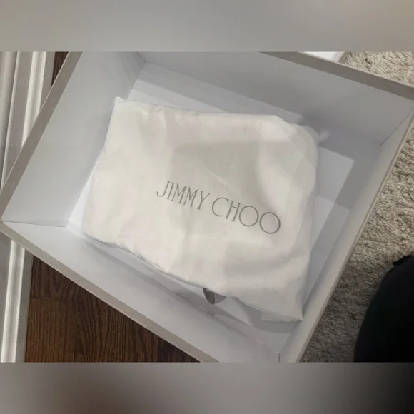 Jimmy Choo Alva 120 Suede Women's Heel Sandals- Black - Picture 11 of 11